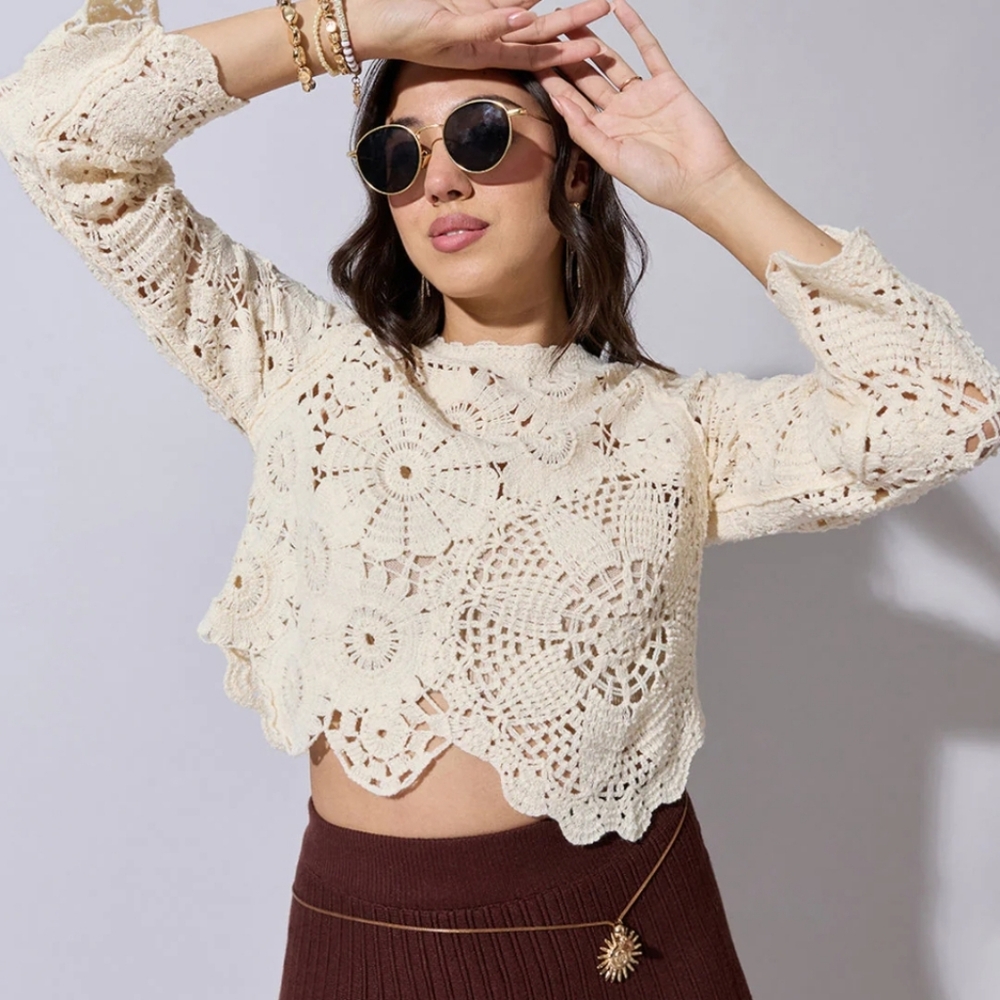 H&M Crochet Top